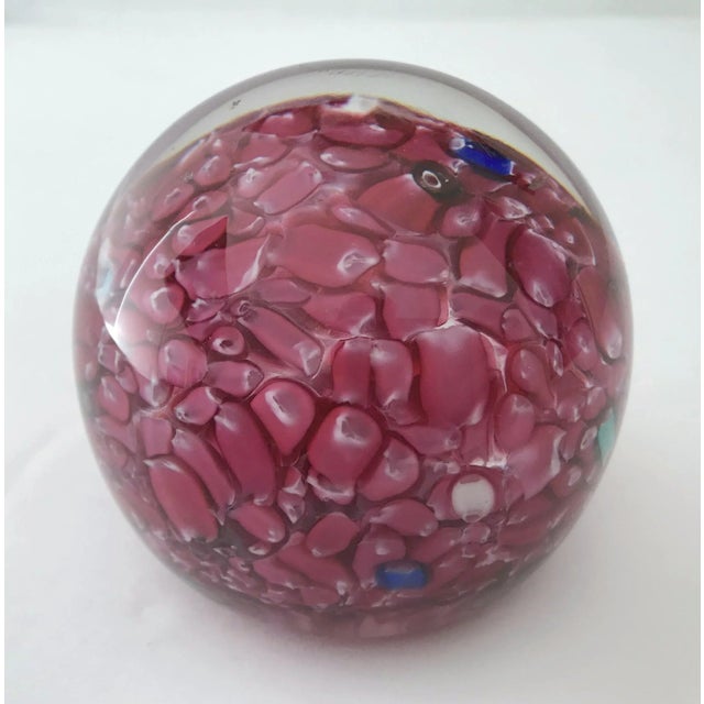 Mid-Century Modern 1960s Murano Glass Paperweight For Sale - Image 3 of 10