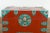 Wood Chinese Vintage Blanket Chest with Red Lacquer and Cloisonné Floral Décor For Sale - Image 7 of 13