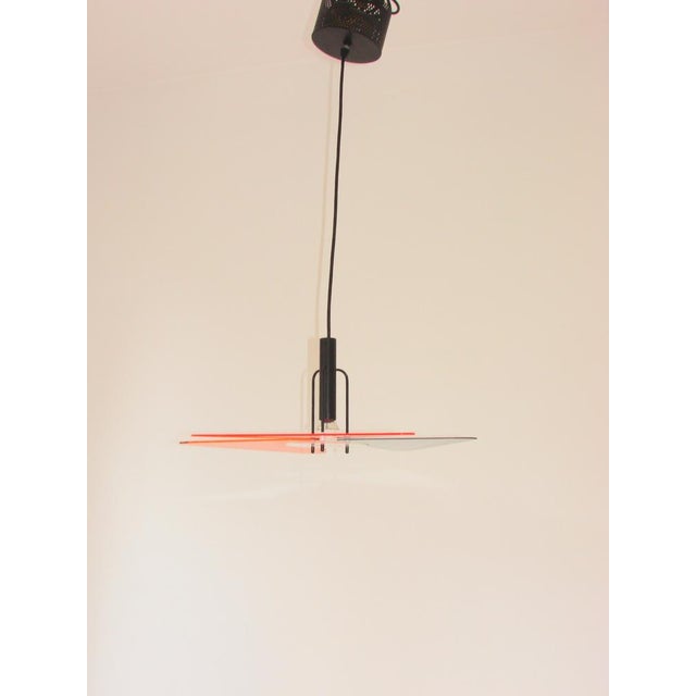 Postmodern Vintage Postmodern Colourful Pendant Light, 1990s. For Sale - Image 3 of 10