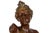 Metal Emmanuel Villanis Bronze Sculpture Bust of Thais For Sale - Image 7 of 17