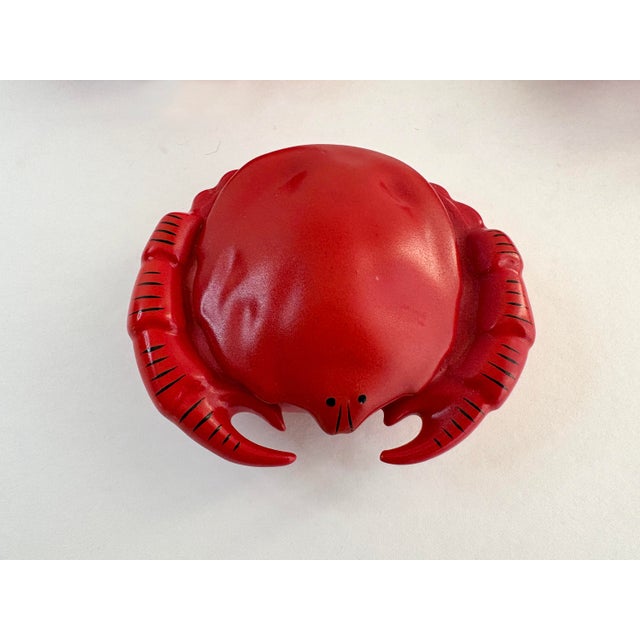 Mid-Century Crab Cocottes Set of 4 Lidded Dishes For Sale - Image 4 of 14
