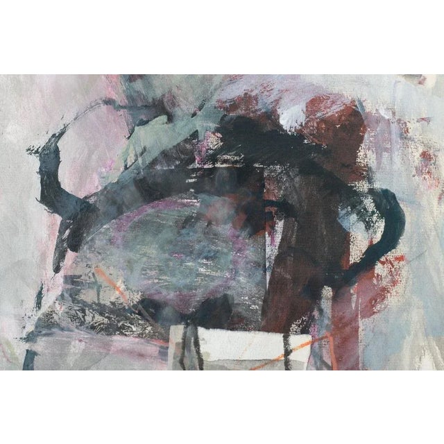 Abstract Expressionist Painting, Watercolour For Sale - Image 3 of 5