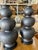 Modern Jean Roger Antiqued Platinum Glazed Porcelain Gourd Lamps, a Pair For Sale - Image 3 of 11