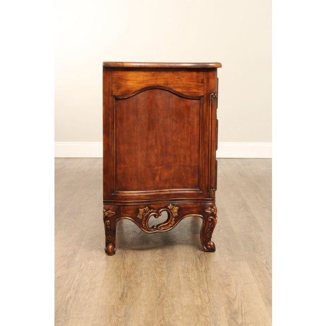 Wood Banks, Coldstone by Sarreid Rococo Style Blockfront Chest For Sale - Image 7 of 12