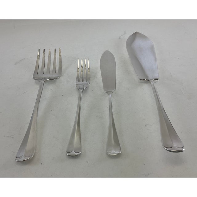 1980s 1980s A Set of Fish Fish Eaters & Fish Servers, 26 Pieces, Rattail For Sale - Image 5 of 16
