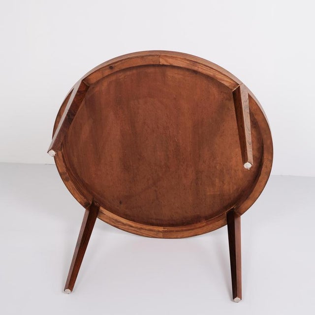 Round Coffee Table in Rosewood by Severin Hansen for Haslev Furniture, 1960s For Sale - Image 11 of 12