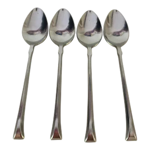 Midcentury Rogers Insilco "Elite" Stainless Japan Tea Spoons S/4