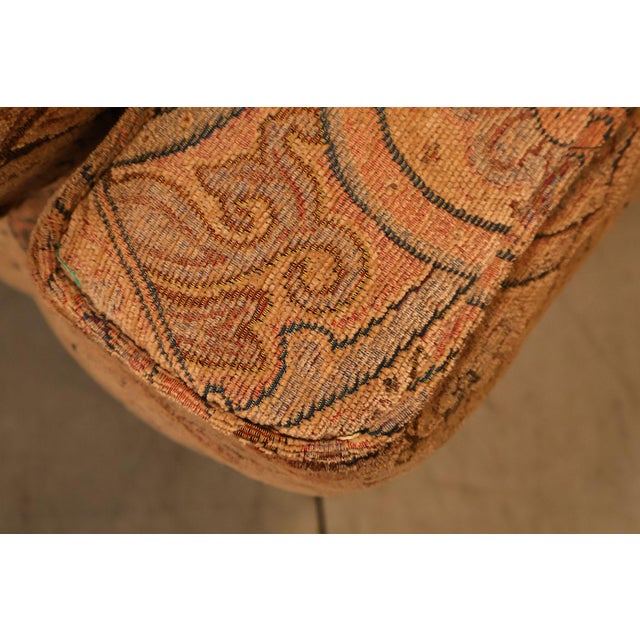 Kravet Paisley Upholstered Rolled Arm Sofa For Sale - Image 15 of 18