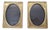 Vintage Brass Picture Frames, 1940s, Set of 2 For Sale