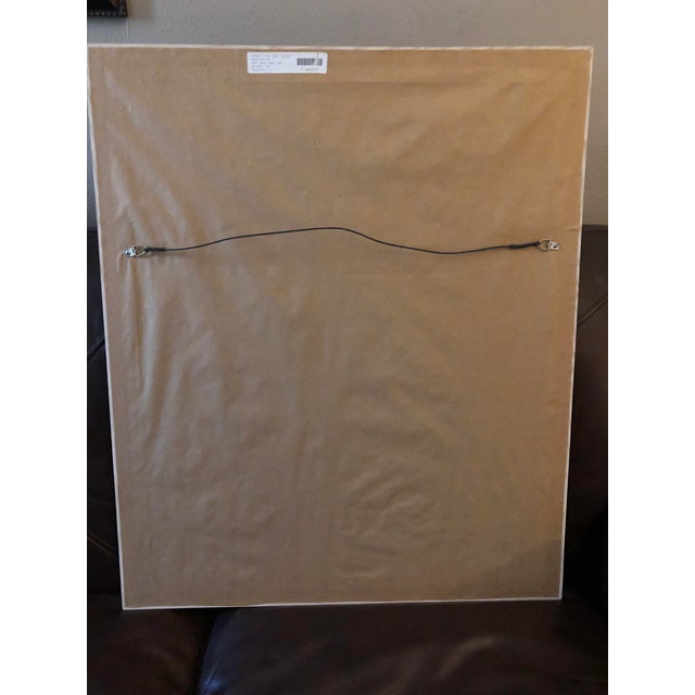 1988 Tom Kenealy Signed Figurative Portrait Print in Custom Frame - 26" X 31" For Sale - Image 4 of 5