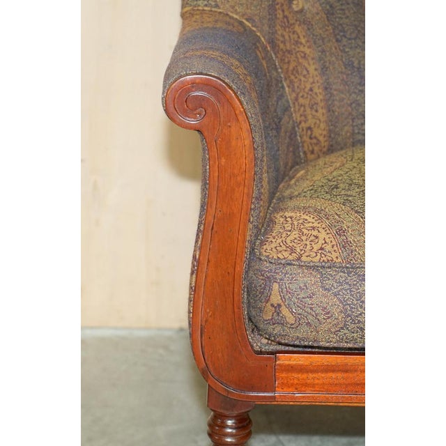 Brown Set of William IV Library Armchairs from George Smith For Sale - Image 8 of 18
