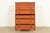 1950s John Van Koert for Drexel Counterpoint Mid-Century Modern Sculpted Walnut Highboy Dresser, 1950s For Sale - Image 5 of 18