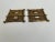 1970s Mid Century Bamboo-Style Switch Plates - a Pair For Sale - Image 5 of 9