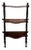 Mahogany Column Shelf, France For Sale
