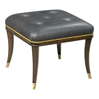 Sydney Ottoman in Brown For Sale