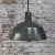 Vintage Industrial Brown Enamel Pendant Light For Sale - Image 4 of 5
