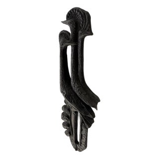 Brutalist Wall Sculpture with Birds Ars Munda For Sale