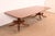Baker Furniture Style Georgian Banded Mahogany Double Pedestal Dining Table, Newly Refinished For Sale - Image 15 of 15