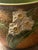 Arts & Crafts Roseville Jonquil Jardiniere Planter Large VTG 1931 Textured Brown Green Floral 621-10, Attributed For Sale - Image 3 of 12