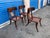 Mid-Century Modern T. H. Robsjohn-Gibbings Klismos Style Walnut Chairs…set of 3 For Sale - Image 3 of 17