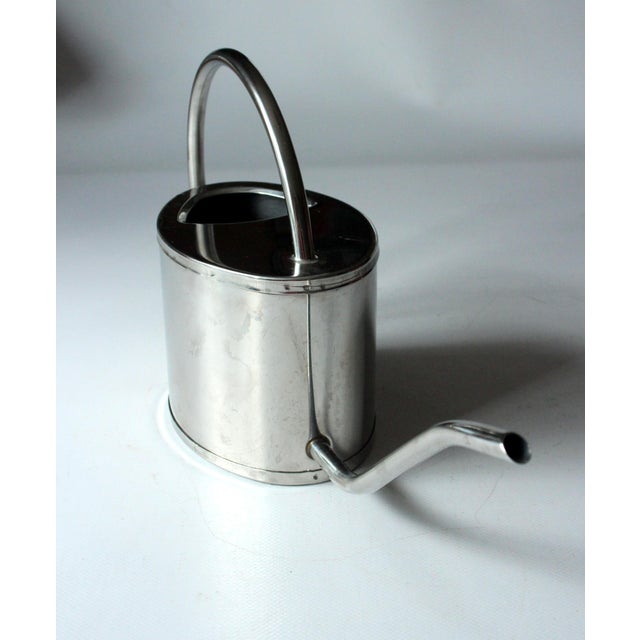 1980s Stainless Steel Watering Can by Sus - Vintage For Sale - Image 5 of 9