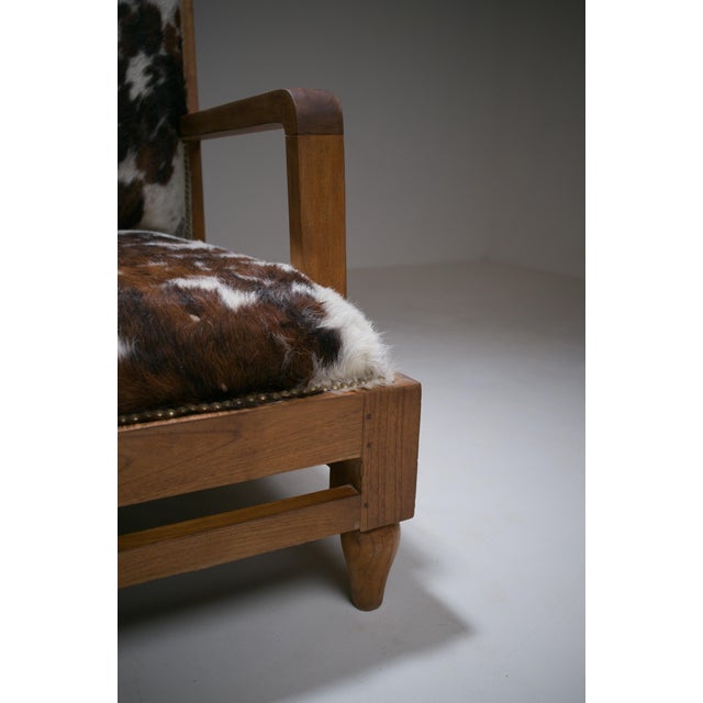 Vintage French Art Deco Lounge Chair, 1930s For Sale - Image 16 of 18