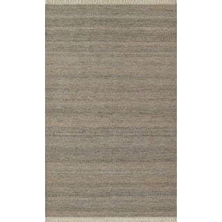 Momeni Cove Grey Hand Woven 2'3" X 8' Runner For Sale