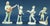 Vintage Porcelain Figurines from Hollohàza Manufactory, 1950s, Set of 4 For Sale - Image 18 of 18
