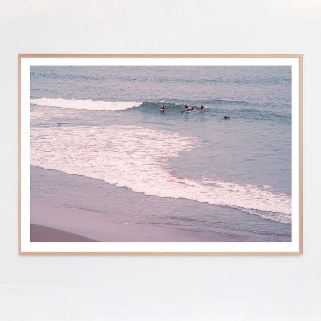 Mark Frohman "The Cut", Surf Photography in Vintage Color Tones – 60" X 40" For Sale - Image 4 of 5