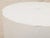 Mid 20th Century Postmodern Draped Fabric Side Table in White For Sale - Image 4 of 5