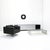 The Slide series were created in the late 1990s by Shigeru Uchida for Pastoe. This black sideboard features a silver...