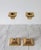 Vintage Brass & Lucite Candle Holders For Sale - Image 4 of 10