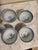1980s Chinese Floral Porcelain Translucent Rice Grain - Set of 5 For Sale - Image 4 of 15