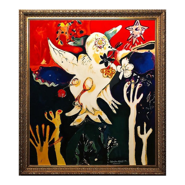 1990s Release The Peace, Alexandra Nechita For Sale