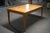 A timelessly designed dining table that Michael Taylor did for Baker Furniture. This table starts out as a rectangle but...