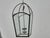 Metal Pair of Large French 1900s Iron Lanterns with Rippled Glass, Rewired for USA For Sale - Image 7 of 12