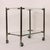 Silver Serving Bar Cart, 1980s For Sale - Image 8 of 9