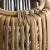 Late 20th Century Vintage Boho Rattan Pendant Light Shade For Sale - Image 5 of 11