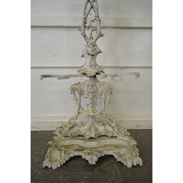 Antique 19th Century Victorian Cast Iron Hall Stand AGE/COUNTRY OF ORIGIN ' Approx 150 years, America DETAILS/DESCRIPTION...
