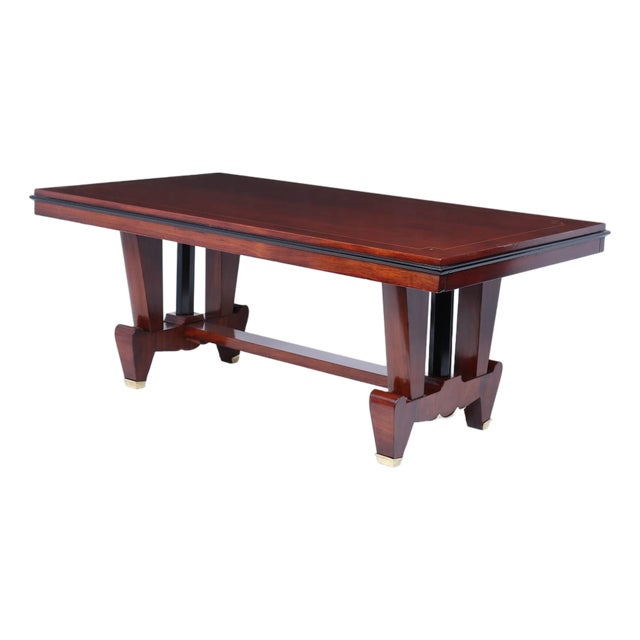 French Art Deco Dining Table, 1930s For Sale