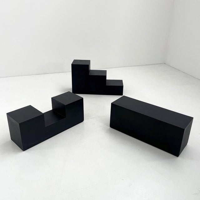 Mario Bellini Coffee Tables by Gli Scacchi for Mario Bellini for B&B Italia, 1970s, Set of 3 For Sale - Image 4 of 13