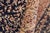 Textile Elegant Kashan Pak-Persian Blue/Tan Wool Rug - 8'11'' X 12'2'' For Sale - Image 7 of 9