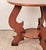 Italian Bespoke Cherry Vintage Round Table in Italian Style For Sale - Image 3 of 5