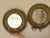 Made and Sourced from Sweden Classic candle wall sconces with mirrors, heavy brass design with beautiful detail. In good...