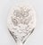 Antique Edwardian Sterling Silver and Embossed Hand Mirror by Charles Boyton, 1902 For Sale - Image 4 of 10