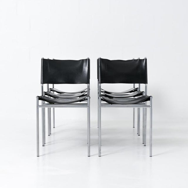 SE06 Dining Chairs by Martin Visser for T Spectrum, 1960s, Set of 6 For Sale - Image 9 of 18