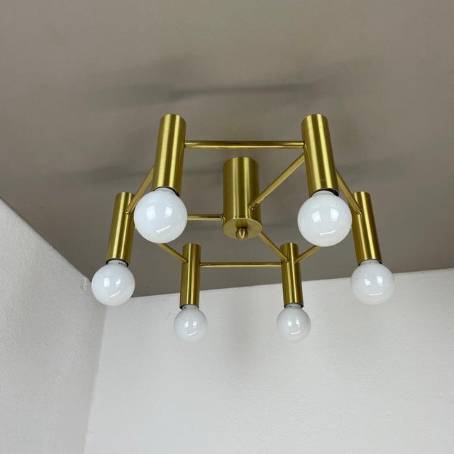 Article: ceiling light Producer: Origin Italy in the manner of Stilnovo, Gio Ponti Age: 1970s This modernist light was...