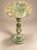 Handcrafted Green Onyx Pedestal Table – Natural Stone Round Accent & Side Table For Sale - Image 4 of 10