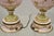 Antique French Louis XV Pink Porcelain Gold Painted Bulbous Table Lamps - A Pair For Sale - Image 10 of 12