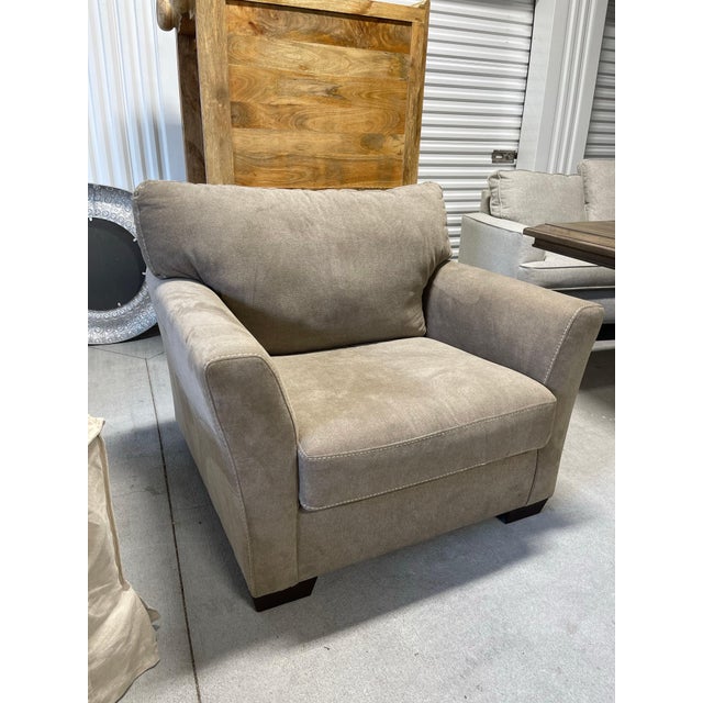 Club Chair Upholstered in Mohair Fabric, 21st Century. Unknown manufacturer